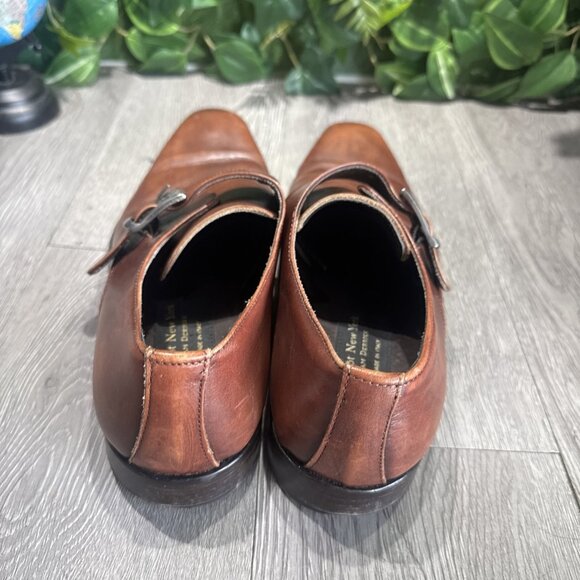To Boot New York Men\'s 11 Bower Brown Calf Monkstrap Loafer Dress Shoes main image 5